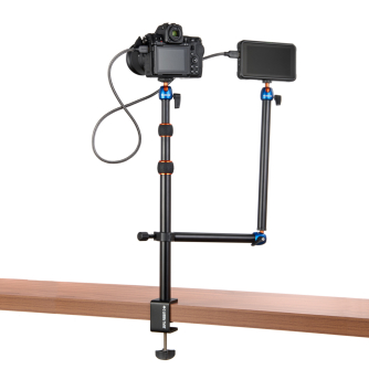 New products - 3 Legged Thing Camera Desk Mount Stand CDMS 2A Black / Blue CDMS 2A - quick order from manufacturer