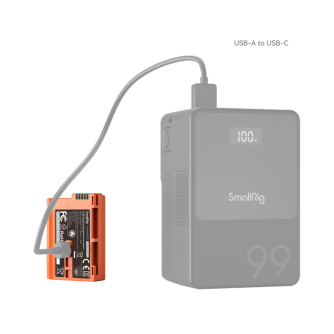 Kameru akumulatori - SmallRig 4966 EN EL15c USB C Rechargeable Camera Battery (Orange) 4966 - быстрый заказ от производителя