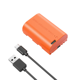 Camera Batteries - SmallRig 4968 LP E6NH USB C Rechargeable Camera Battery (Orange) 4968 - buy today in store and with delivery