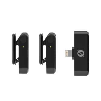 Bezvadu piespraužamie mikrofoni - RODE Wireless Micro Ultra compact microphone for smartphones Lightning Black double kit - ātri pasūtīt no ražotāja