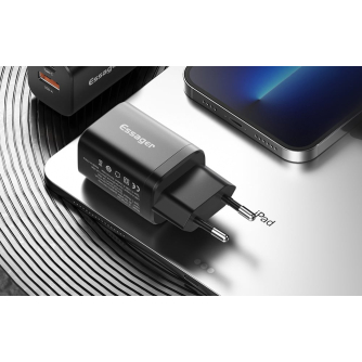 WallCharger1xUSB-A1xUSB-C30WPD QC(black)