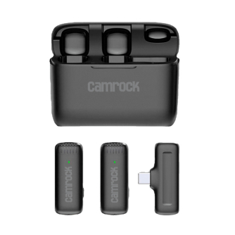 Camrock Trio MW3 bezvadu mikrofonu audio komplekts USB Type-C