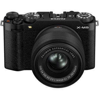 Bezspoguļa kameras - Digitālā kamera Fujifilm X-M5 + XC15-45 komplekts melnā krāsā - ātri pasūtīt no ražotāja