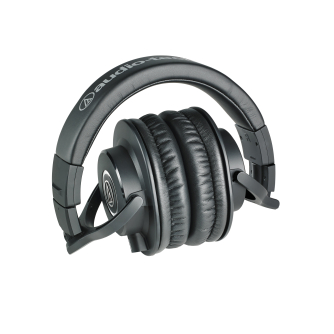 Austiņas - AUDIO-TECHNICA профессиональные мониторинговые наушники ATH-M40X, черные - купить сегодня в магазине и с доставкой