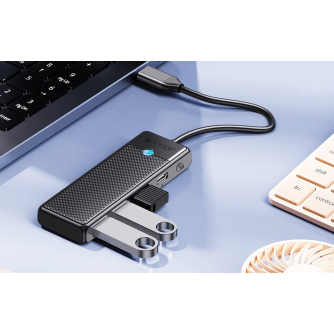 Docks & HUB - Orico Hub 4in1 USB A3.0x2 + Type-C3.0x1 + PD100Wx1 - купить сегодня в магазине и с доставкой