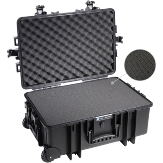 BW OUTDOOR CASES TYPE 6700 BLK SI (PRE-CUT FOAM)