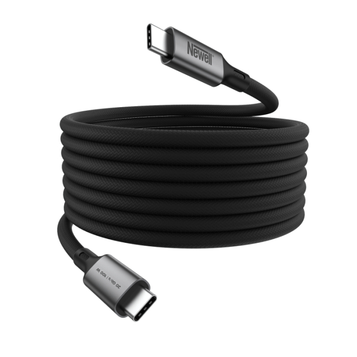 NewellUSB-C-USB-C32Gen2magneticcable-1m,graphite