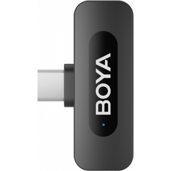 Bezvadu piespraužamie mikrofoni - Boya Ultra Compact Wireless Microphone BY-V10 V2 for Android & iPhone 15 - perc šodien veikalā un ar piegādi