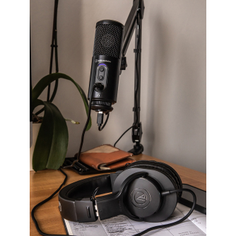 Podkāstu mikrofoni - AUDIO-TECHNICA Straumēšanas un podkastu ierakstu komplekts ATR2500x-USB - ātri pasūtīt no ražotāja