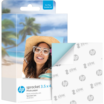 Sortimenta jaunumi - HP photo paper Sprocket Zink 8.9x10.8cm 50 sheets HPIZ3X450 - быстрый заказ от производителя