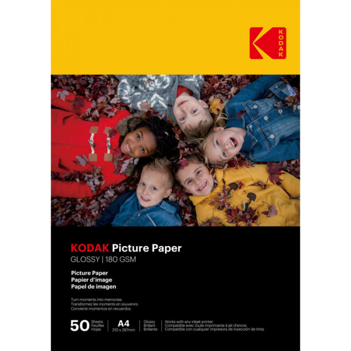 New products - Kodak photo paper A4 glossy 180g 50 sheets 9891264 - quick order from manufacturer