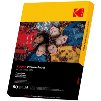 New products - Kodak photo paper A4 glossy 180g 50 sheets 9891264 - quick order from manufacturer