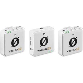 New products - Rode wireless microphone Wireless ME Dual, white WIMEDUALW - quick order from manufacturer