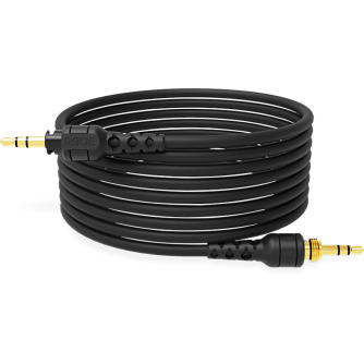 Sortimenta jaunumi - Rode NTH-100 cable 3.5mm TRS 2,4m, black NTH-CABLE24 - быстрый заказ от производителя