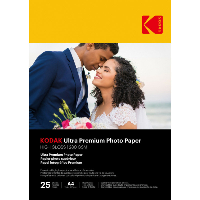 Sortimenta jaunumi - Kodak photo paper A4 Ultra Premium glossy 280g 25 sheets 9891261 - быстрый заказ от производителя