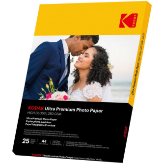 Sortimenta jaunumi - Kodak photo paper A4 Ultra Premium glossy 280g 25 sheets 9891261 - ātri pasūtīt no ražotāja