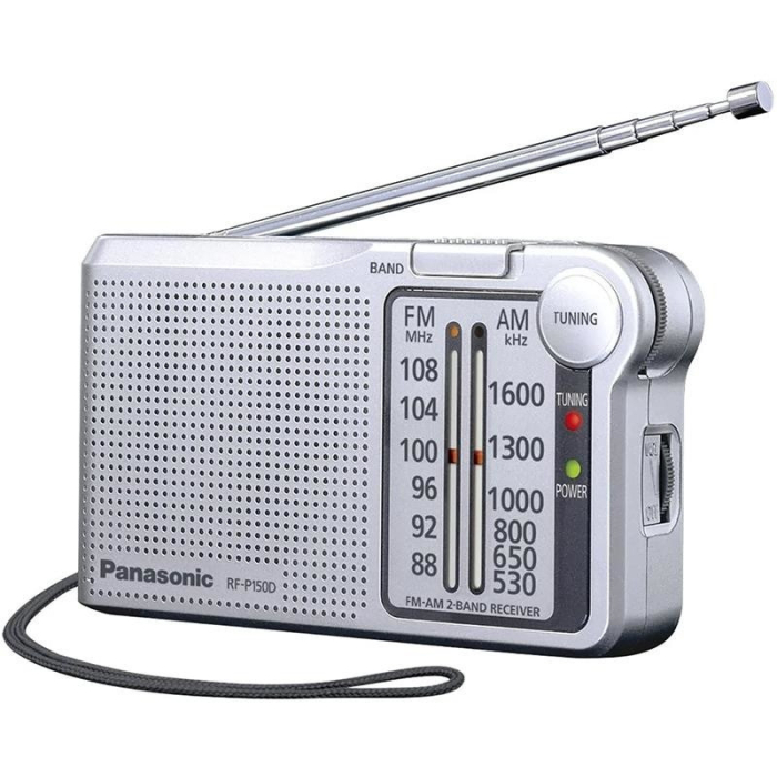 New products - Panasonic radio RF-P150D, silver RF-P150DEG-S - quick order from manufacturer