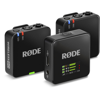 Wireless Lavalier Microphones - Rode RØDE Wireless GO III lavalier wireless microphone set 2xTX+RX 3.5mm USB - buy today in store and with delivery