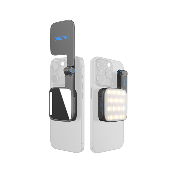 On-camera LED light - Single unit amaran Go White - buy today in store and with delivery