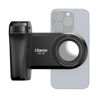 Aksesuāri Viedtālruņiem - Ulanzi MA35 MagSafe Bluetooth Smartphone Camera Shutter and Grip M032GBB2 - быстрый заказ от производи