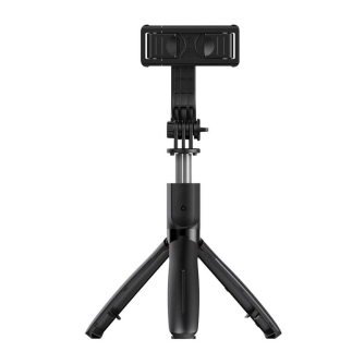 Telefonu statīvi - Mcdodo Selfiestick/stand Tripod Bluetooth SS-7240 (black) - perc šodien veikalā un ar piegādi