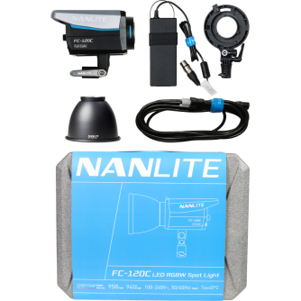 Monolight Style - Nanlite FC-120C LED Color Spot Light - buy today in store and with delivery