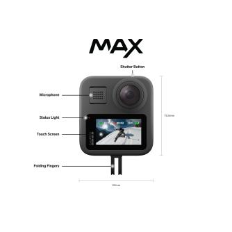 360 Live Streaming Camera - GoPro Hero MAX 360 camera 2025 Enduro - quick order from manufacturer