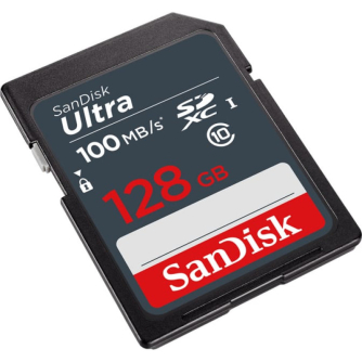 Atmiņas kartes - MEMORY SDXC 128GB UHS-I / SDSDUNR-128G-GN3IN SANDISK - perc šodien veikalā un ar piegādi