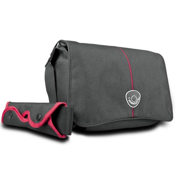 Plecu somas - mantona Cool Bag Camera Bag black/red - ātri pasūtīt no ražotāja