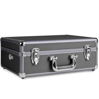 Koferi - Walimex Photo Suitcase Basic M, black/metallic 18318 - ātri pasūtīt no ražotāja