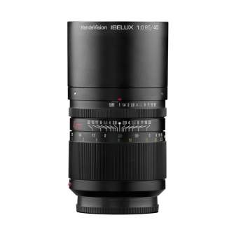 Mirrorless Lenses - Handevision Ibelux 40mm F0,85 APS-C Sony E schwarz - quick order from manufacturer