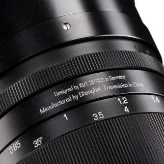 Mirrorless Lenses - Handevision Ibelux 40mm F0,85 APS-C MFT schwarz - quick order from manufacturer