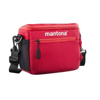 Shoulder Bags - mantona Irit system camera bag red - quick order from manufacturer