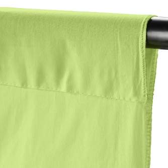 Backgrounds - walimex Cloth Backgr. 2,85x6m, green glow - quick order from manufacturer