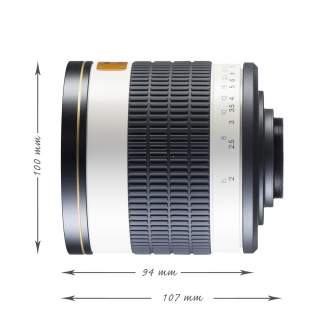 Mirrorless Lenses - Walimex pro 500/6,3 CSC Mirror Fuji X white - quick order from manufacturer