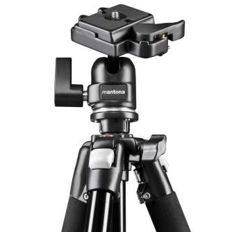 Photo Tripods - mantona Scout MAX tripod with ball head 157cm - quick order from manufacturer