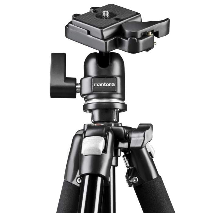 Photo Tripods - mantona Scout MAX tripod with ball head 157cm - quick order from manufacturer