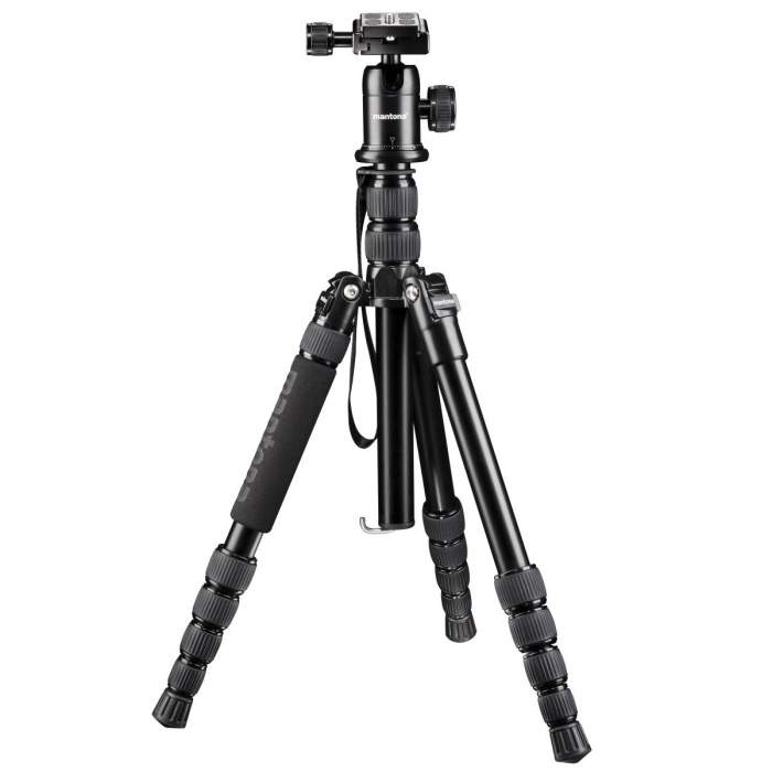 Foto statīvi - mantona travel tripod DSLM with ball head - быстрый заказ от производителя