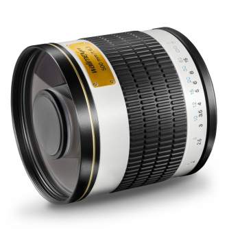 SLR Objektīvi - Walimex pro 500/6,3 DX DSLR Mirror Canon EF white 15535 - ātri pasūtīt no ražotāja