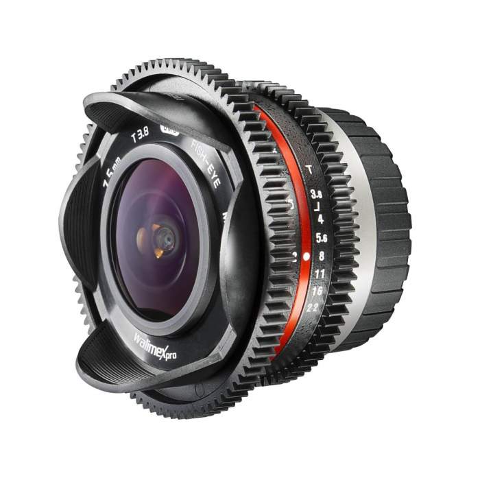 Discontinued - Walimex pro 7,5/3,8 Fisheye Video APS-C MFT