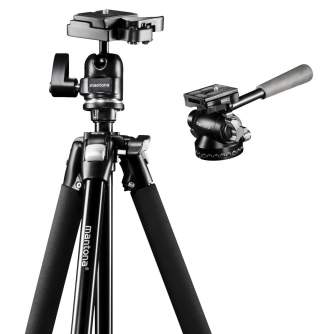 Video Tripods - mantona Scout tripod max + tillhead pan 360 - quick order from manufacturer