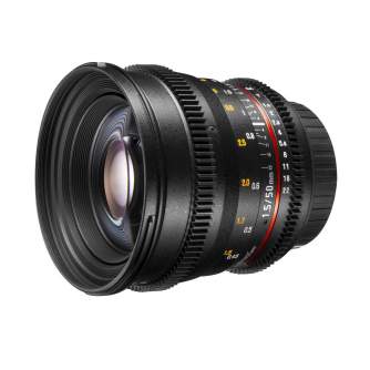 SLR Objektīvi - Walimex pro 50/1,5 Video DSLR Nikon black - ātri pasūtīt no ražotāja