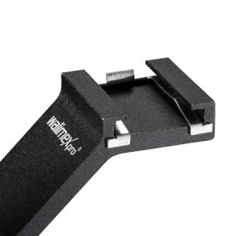 Piederumi kameru zibspuldzēm - Walimex Pro V-Rail Hot Shoe 21079 Flash Slide Rail - ātri pasūtīt no ražotāja