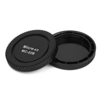 Discontinued - Pixel Lens Rear Cap MC-22B + Body Cap MC-22L for Micro Four Thirds