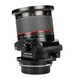 MIRRORLESS Objektīvi - SAMYANG 24MM F3,5 T-S MFT objektīvs 103815 - ātri pasūtīt no ražotāja