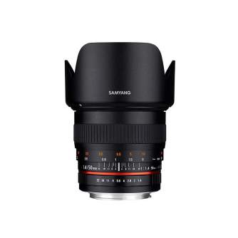 Discontinued - Samyang 50mm f/1.4 AS UMC for Nikon F lens