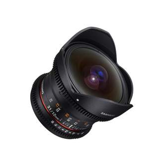 CINEMA Video Lenses - Samyang 12mm T3.1 VDSLR ED AS NCS Fish-Eye Sony E - quick order from manufacturer