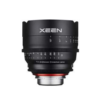 CINEMA objektīvi - XEEN 24MM T1.5 FF CINE CANON - ātri pasūtīt no ražotāja