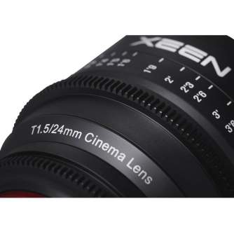 CINEMA Video Lenses - Xeen 24 mm T1,5 Xeen VDSLR for Sony E lens - quick order from manufacturer