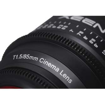 CINEMA objektīvi - XEEN 85MM T1.5 FF CINE CANON - ātri pasūtīt no ražotāja